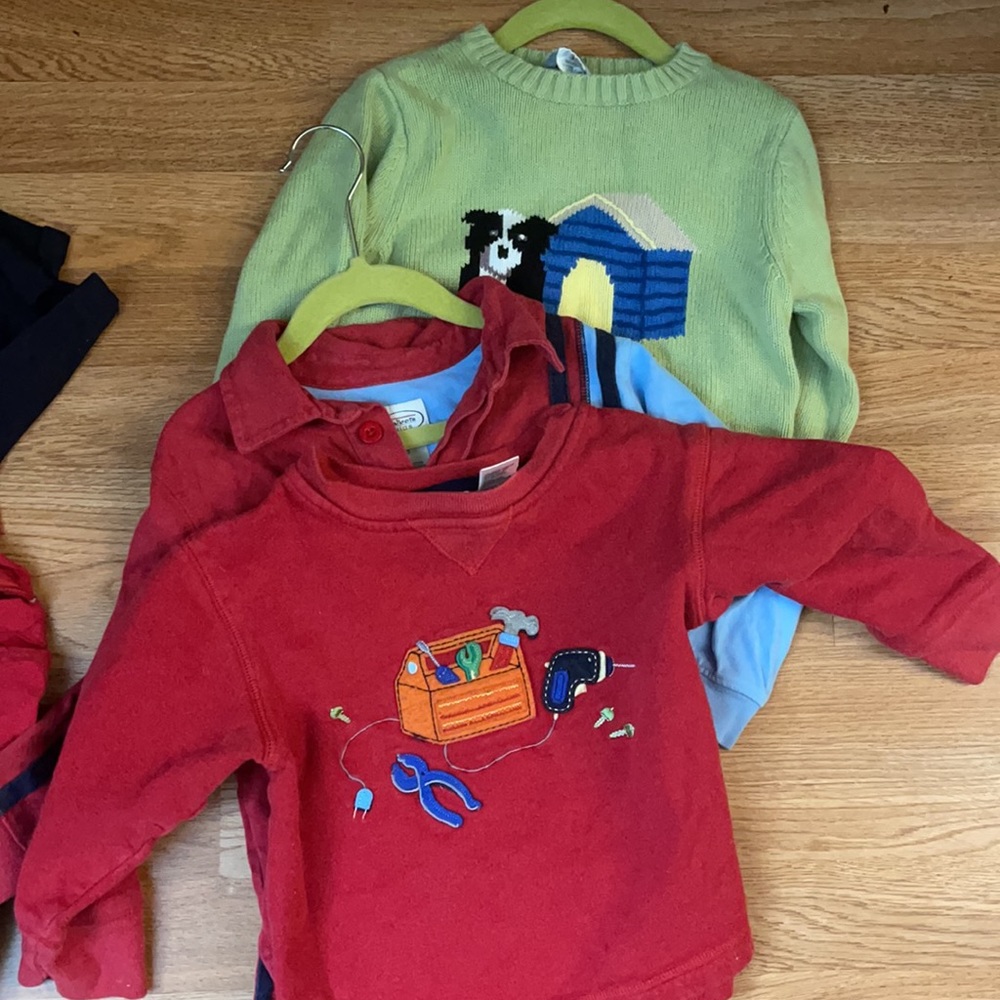Talbots Kids size 3 shirts qty 3 long sleeve